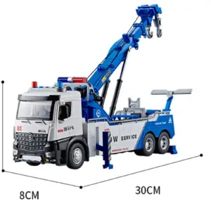 1:32 Alloy Rescue Trailer Model Toy 11 Sa57025d81cef4674829de58ca496d937j 1