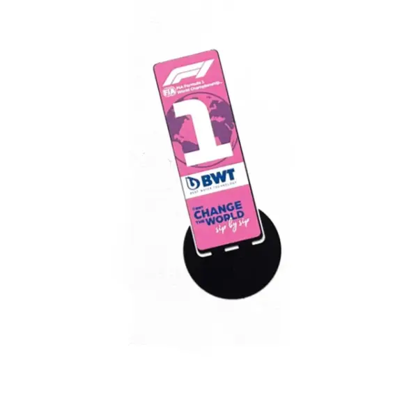 1:43 Scale F1 Model Parking Plate Decor - Image 4