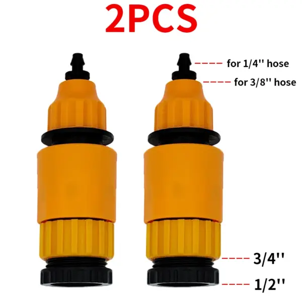 2PCS Quick Coupling Adapter for Garden Irrigation - Image 7