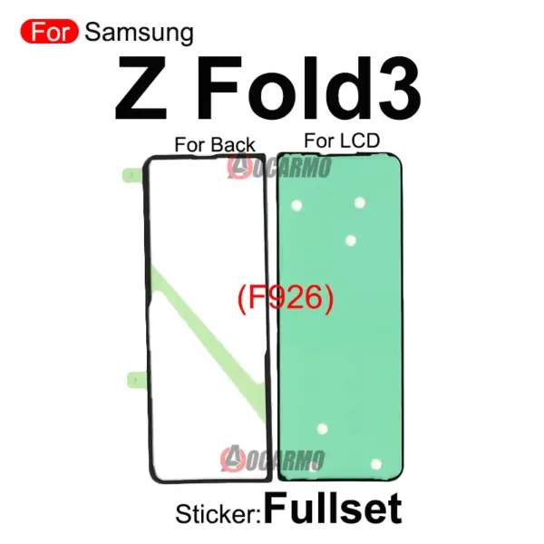 Samsung Galaxy Z Fold3 F926 LCD Back Cover Adhesive - Image 9