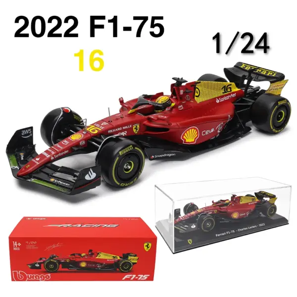 Bburago 1:24 F1 Ferrari Red Bull Model Car - Image 11