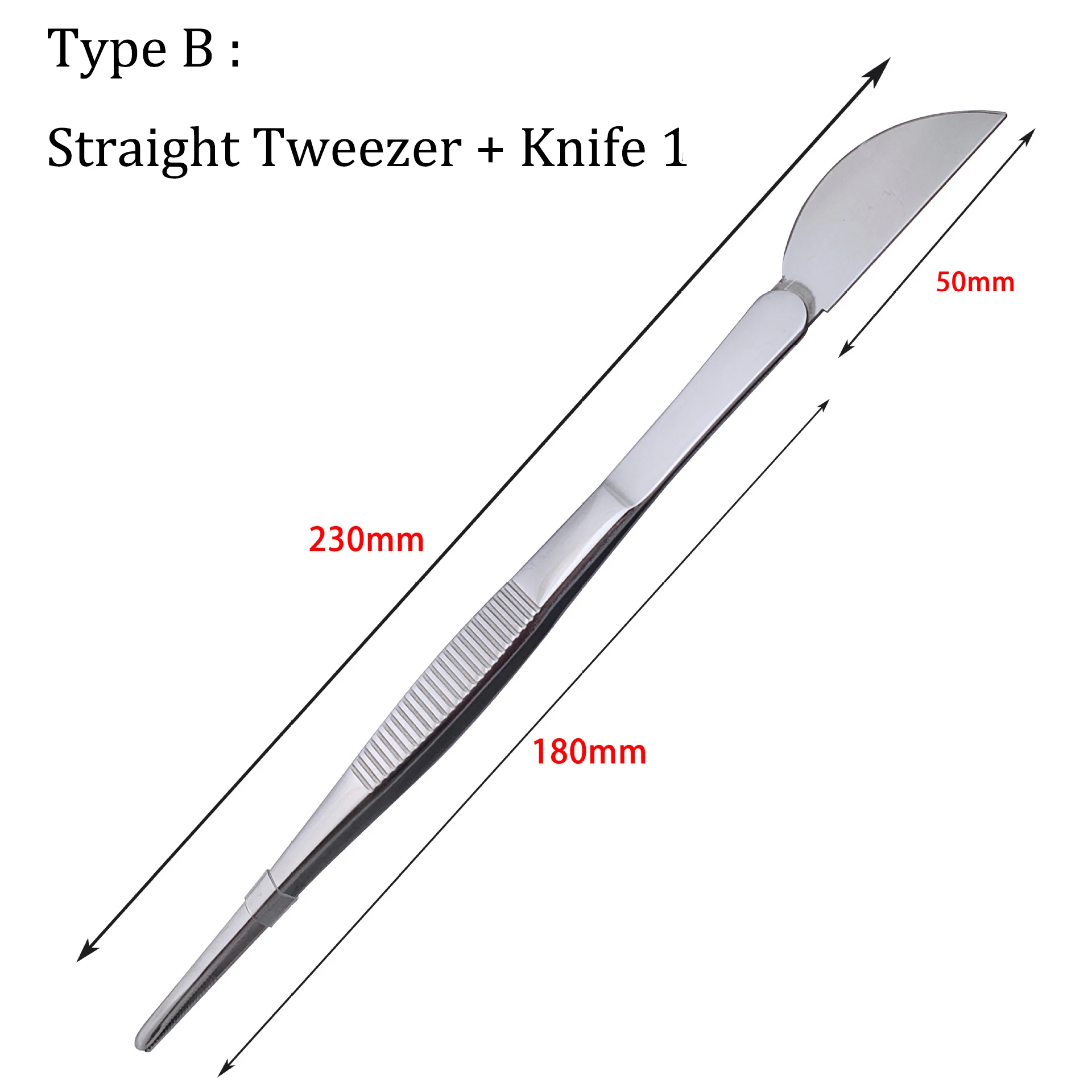 2-in-1 Stainless Steel Bonsai Rake and Tweezers 12 2-in-1 Stainless Steel Bonsai Rake and Tweezers - Image 12
