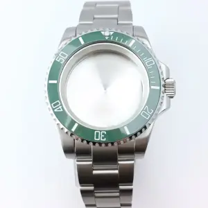 40.5mm Stainless Steel GMT Watch Case NH35/NH36 155 Sa6565fbf8a3b4d698cc1def489b9a575b