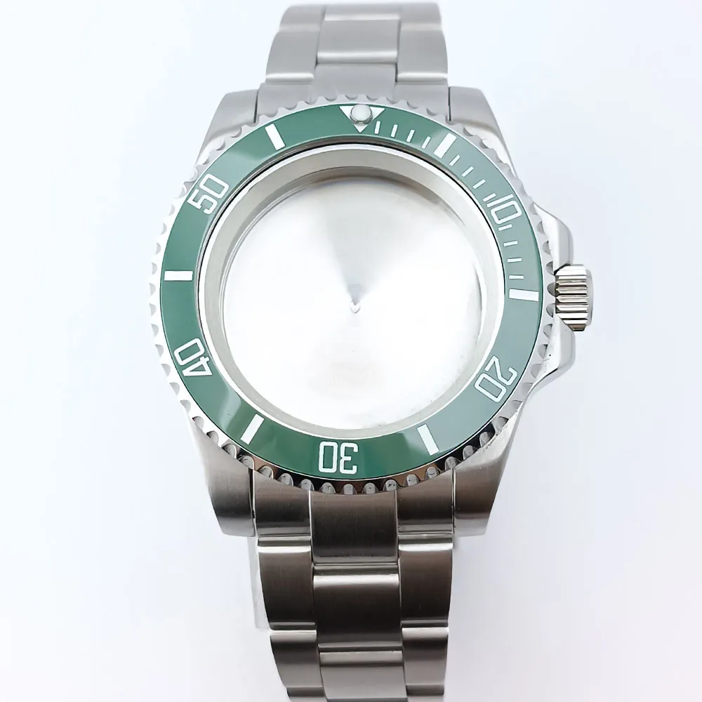 40.5mm Stainless Steel GMT Watch Case NH35/NH36 2 40.5mm Stainless Steel GMT Watch Case NH35/NH36 - Image 2