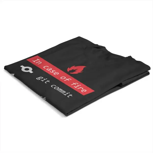In Case Of Fire Programmer T-Shirt for Men - Image 4