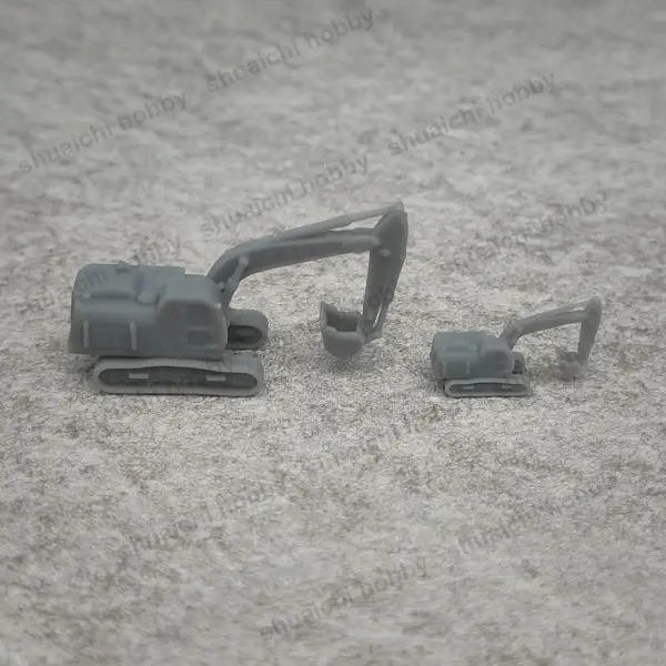 5PCS Resin Caterpillar Excavators 1/700 1/350 - Image 2
