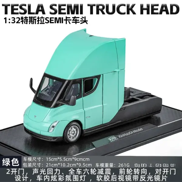 1:32 Scale Tesla SEMI Truck Model Car - Image 9