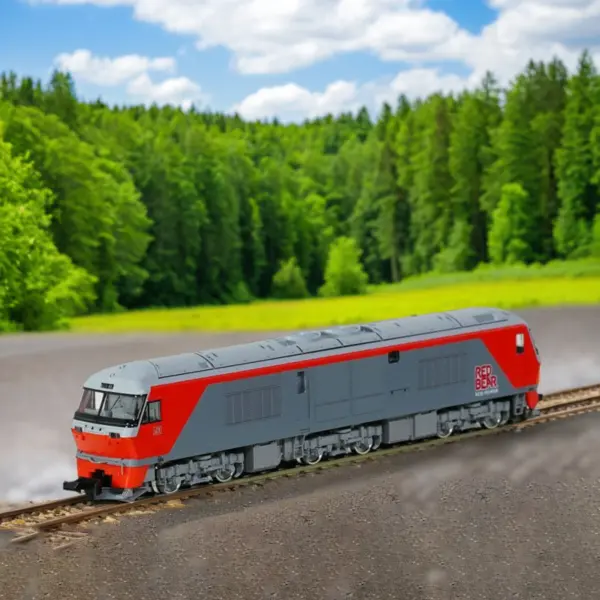 1:120 Scale Diecast Alloy Diesel Locomotive Model - Image 3