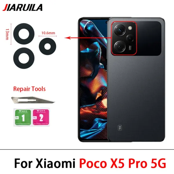 5-Pack Xiaomi Poco Camera Glass Lenses - Image 7