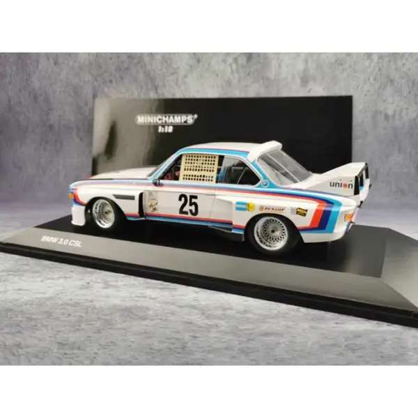 Diecast BMW CSL25 3.0 Rally Car Model 1:18 - Image 5