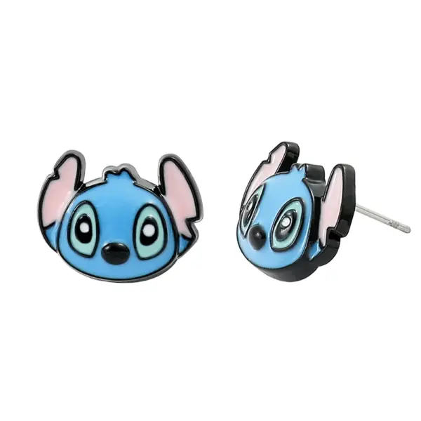 Disney Stitch Flower Stud Earrings - Image 17