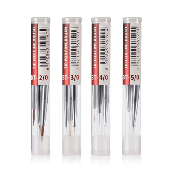 Aluminium Alloy Interchangeable Fine Tip Brush - Image 11