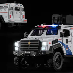 1:32 Alloy Police Armored Car Model 11 Sa7993f6c015b456eac2076e7486555c3k