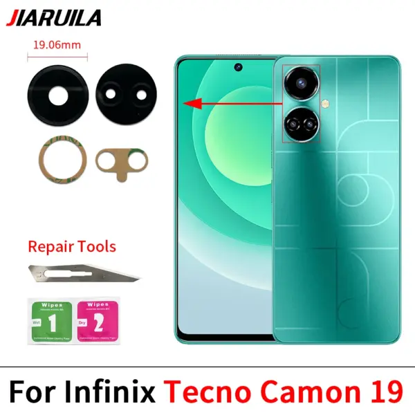 Rear Camera Glass Lens Cover for Infinix Spark 10 Series - Image 14