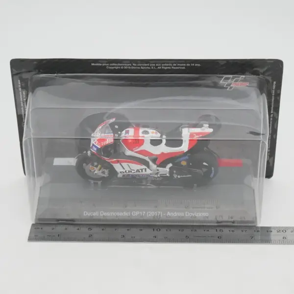Ducati Desmosedici GP17 Diecast Motorcycle Model - Image 6