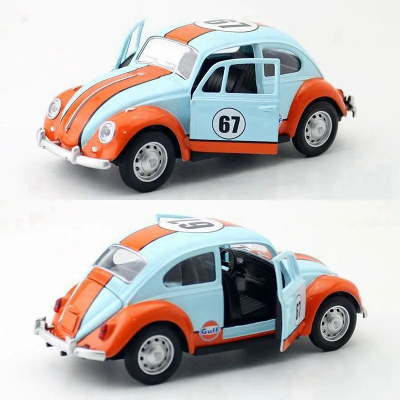 Volkswagen Beetle 1967 Diecast Model 1:28 Scale 6 Volkswagen Beetle 1967 Diecast Model 1:28 Scale - Image 6