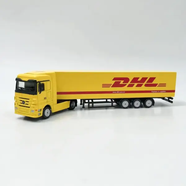 1/87 DHL Alloy Container Truck Model - Image 4