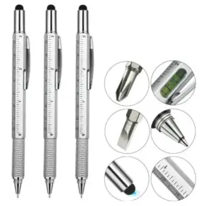 7 in 1 Multifunctional Tool Pen with Stylus