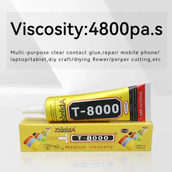 T8000 Clear Adhesive for Phone Repair 50ml - Image 2