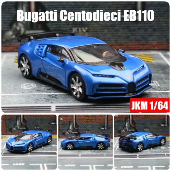 1:64 Bugatti La Voiture Noire Diecast Model - Image 7