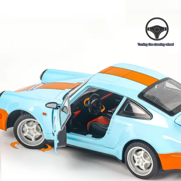1/24 Scale Porsche 964 Alloy Diecast Model - Image 5
