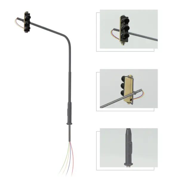 N Scale Traffic Lights Block Signals Pack of 2 - Image 2