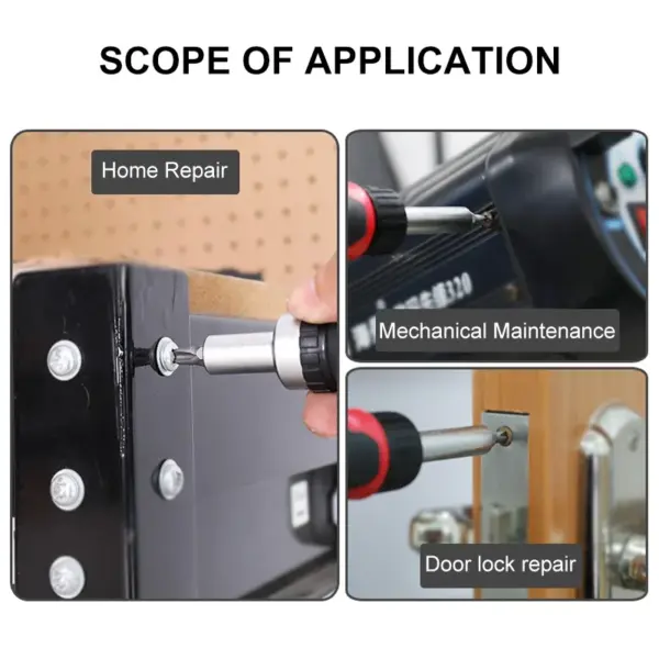 Multifunction 6.35mm Magnetic Bit Driver Set - Image 4