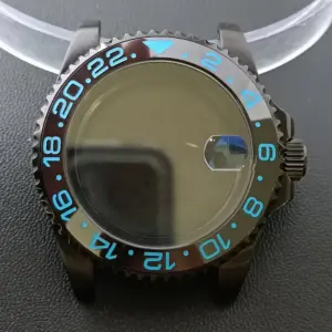 NH35 GMT Steel Watch Case 40.5mm Silver 188 Sa8b967bfaa714ae7b97ac6ed4054ee0dz