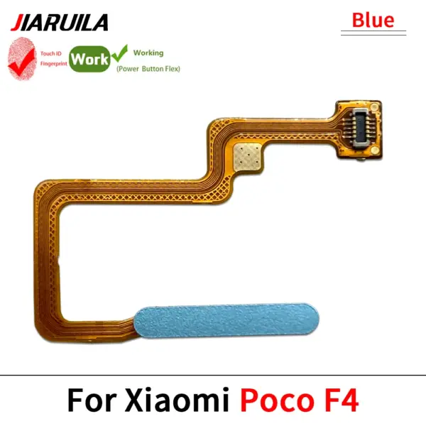 Fingerprint Sensor Home Return Key Flex Cable for Xiaomi Poco F4 GT - Image 4