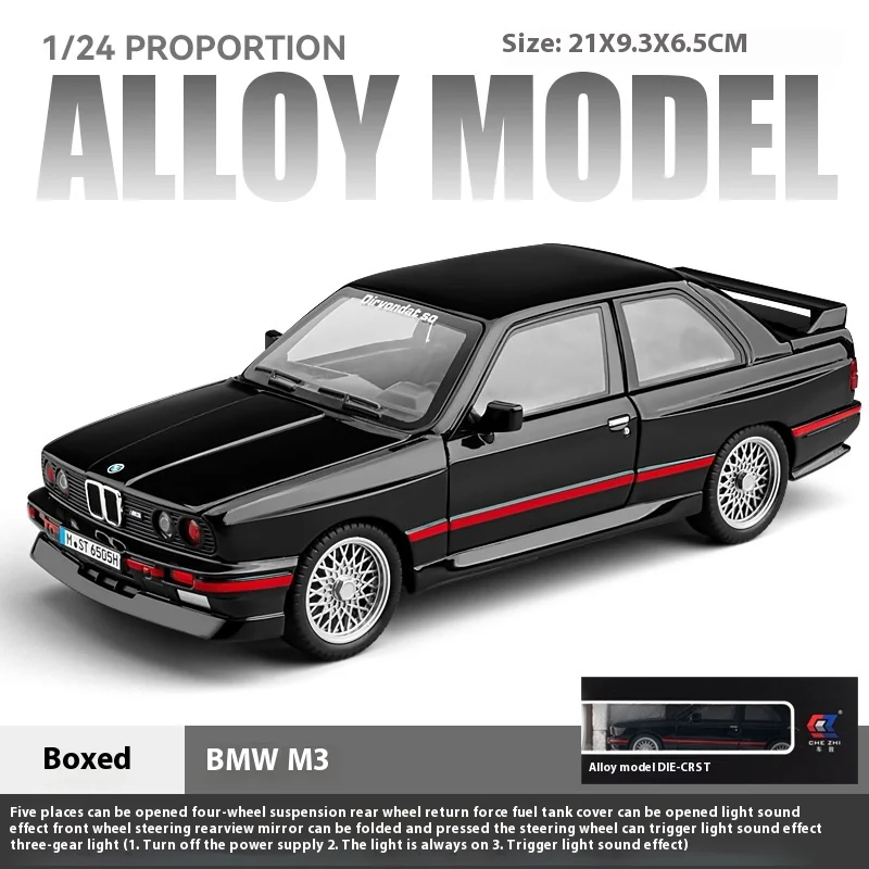 1:24 BMW M3 E30 1988 Alloy Model Car 15 1:24 BMW M3 E30 1988 Alloy Model Car - Image 15