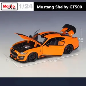 Maisto 1:24 2020 Mustang Shelby GT500 Diecast Model 9 Sa8d9f9e278e9425bb2965fff47d56dc8M