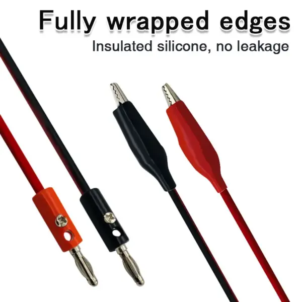 Red and Black Double Headed Crocodile Cable - Image 2