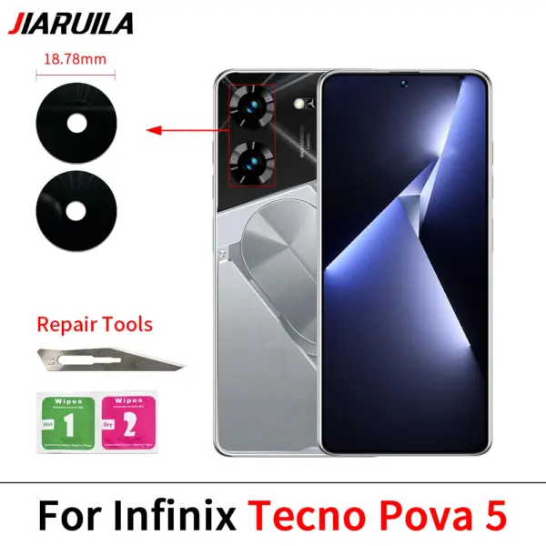 Rear Camera Glass Lens Cover for Infinix Spark 10 Series - Image 8