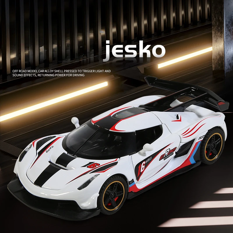 Diecast 1:32 Jesko Super Car Model 4 Diecast 1:32 Jesko Super Car Model - Image 4