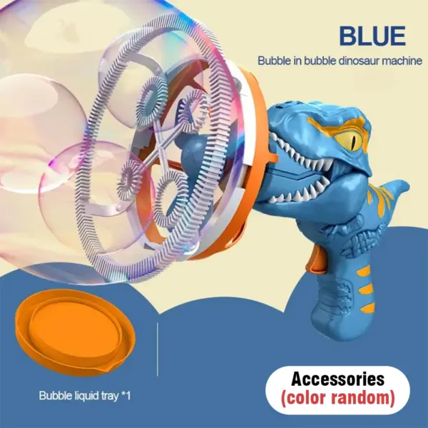 Dinosaur Bubble Blower Machine for Outdoor Fun - Image 10