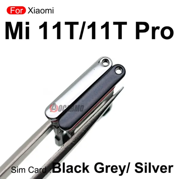 Xiaomi 11T Silver Sim Card Tray Replacement - Image 2