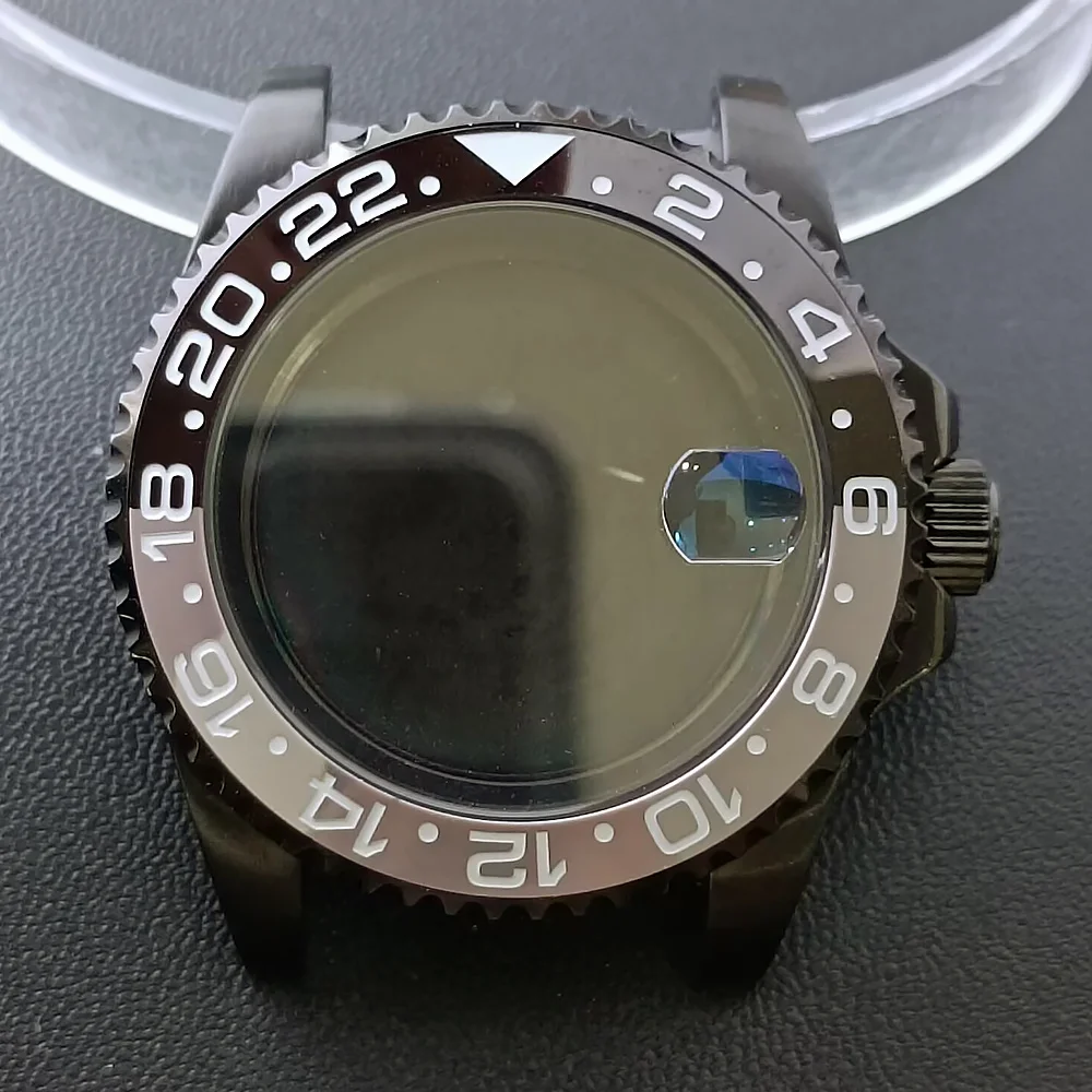 40.5mm Stainless Steel Watch Case for NH34/35/36 76 40.5mm Stainless Steel Watch Case for NH34/35/36 - Image 76