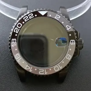 NH35 GMT Steel Watch Case 40.5mm Silver 176 Sa9299cc1a69c4318b994a5b720b07b61Y