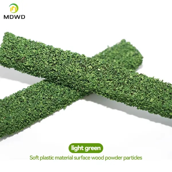 50cm 1m Green Shrub Strips Miniature Model - Image 3