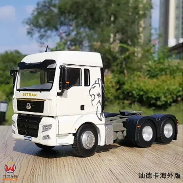 1:36 Scale SITRAK C7H MAN Tractor Trailer Model - Image 8
