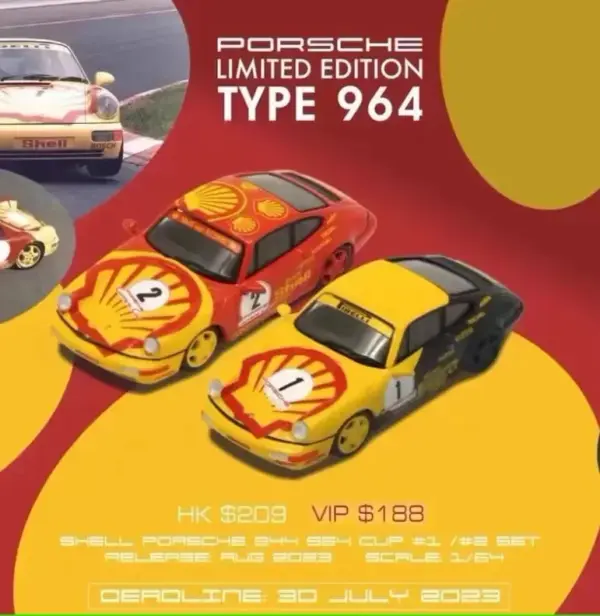 Tiny Sparky 1:64 Porsche Diecast Model Set - Image 7
