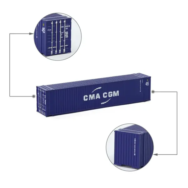 N Scale 45ft Shipping Containers with Magnets - Image 14