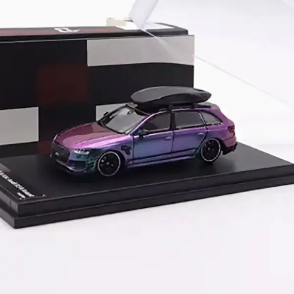 1:64 Scale Audi RS5 RS4 Alloy Car Model - Image 3