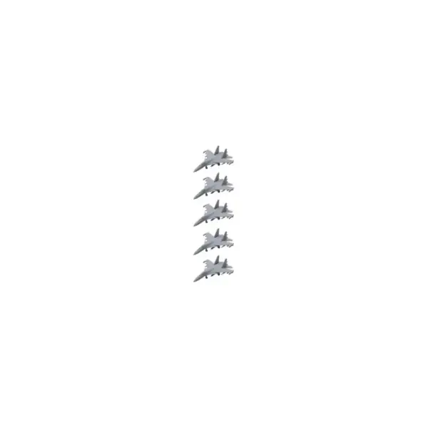 5PCS Su-37 Flanker-F Fighter Jet Models - Image 11