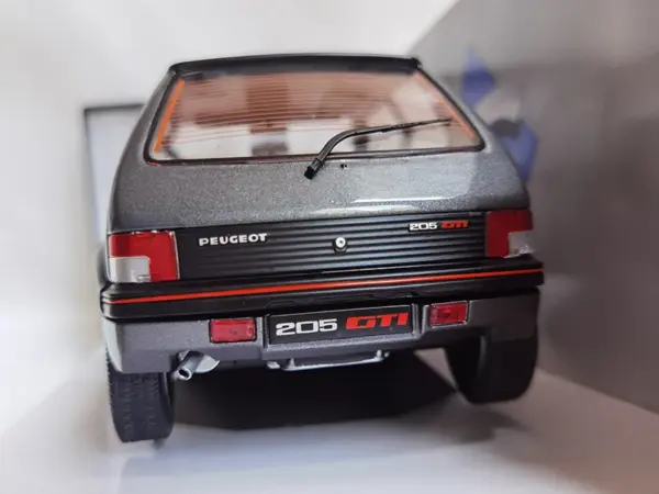 Solido 1:18 205 GTI Diecast Car Model Flawed - Image 5