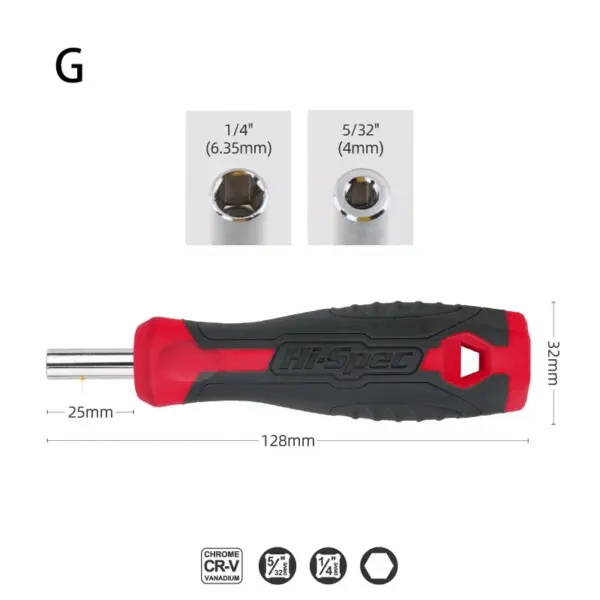 Multifunction 6.35mm Magnetic Bit Driver Set - Image 10