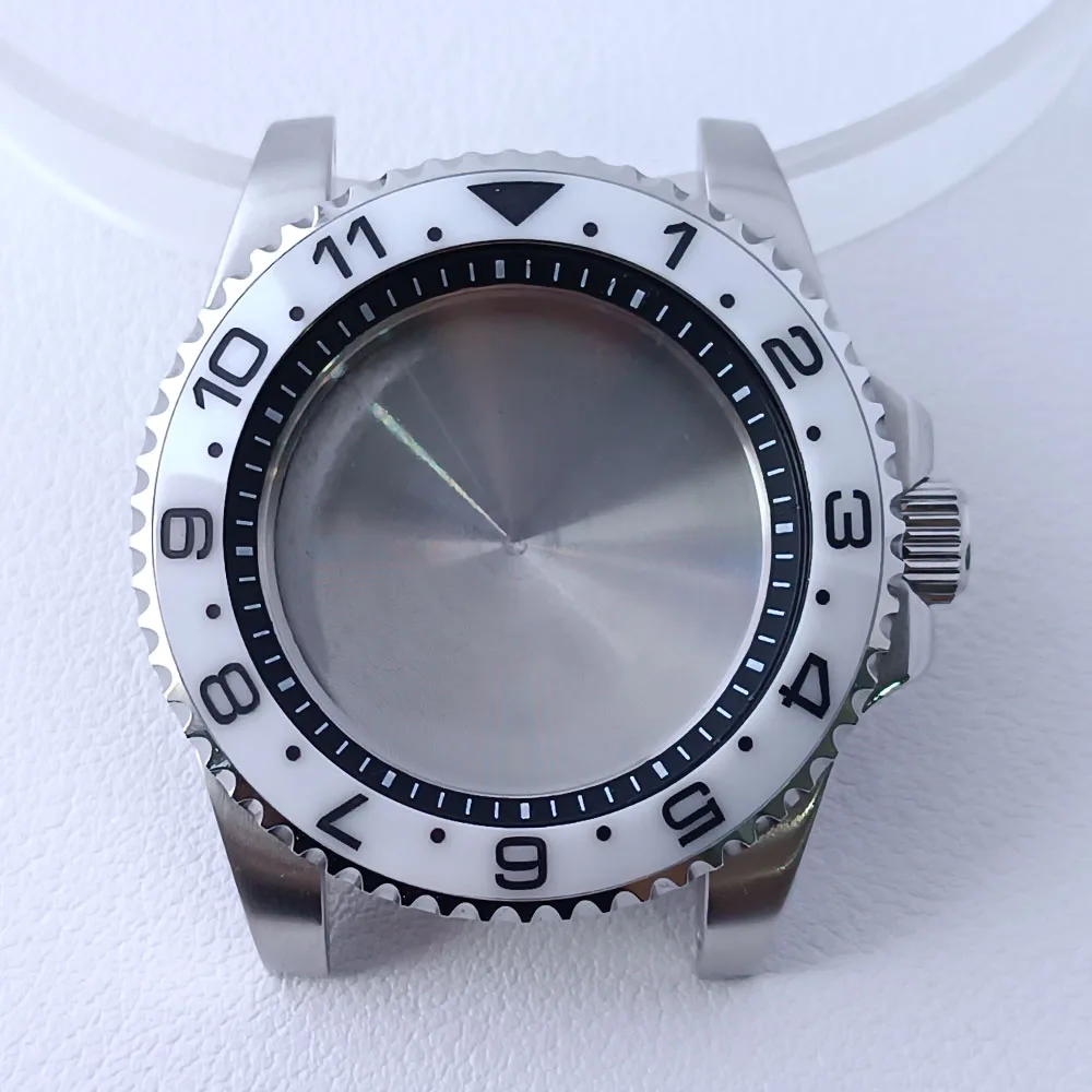 40.5mm Stainless Steel GMT Watch Case NH35/NH36 34 40.5mm Stainless Steel GMT Watch Case NH35/NH36 - Image 34