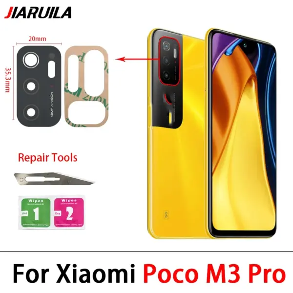 5Pcs Poco Camera Lens Covers with Tools - Image 7