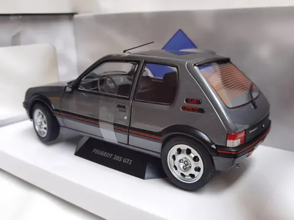 Solido 1:18 205 GTI Diecast Car Model Flawed - Image 3
