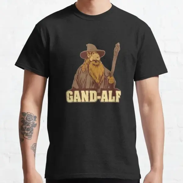 80s Retro ALF Cartoon Graphic T-Shirt - Image 9